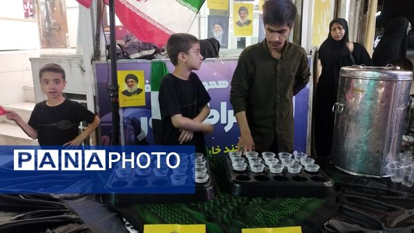 برپایی موکب به‌مناسبت شهادت شهید سید حسن نصرالله و شهدای مقاومت در شهرستان کاشمر