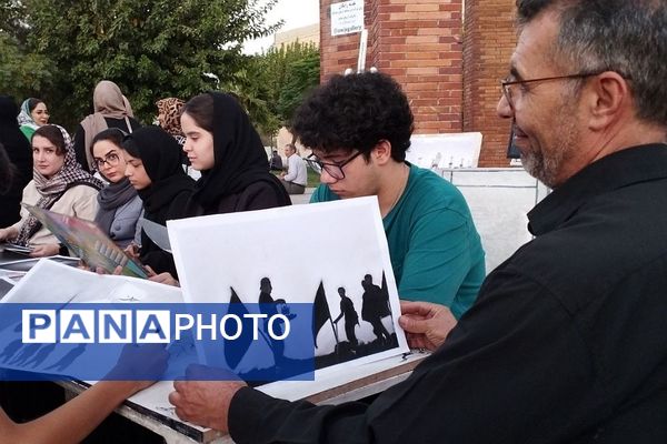 برگزاری نمایشگاه نقاشی در ناحیه دو بهارستان ‌