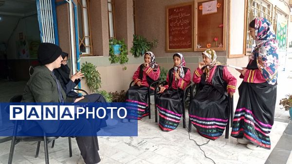 مراسم هفته مازندران و روز دانش‌آموز در دبیرستان یاران امام تیرتاش 