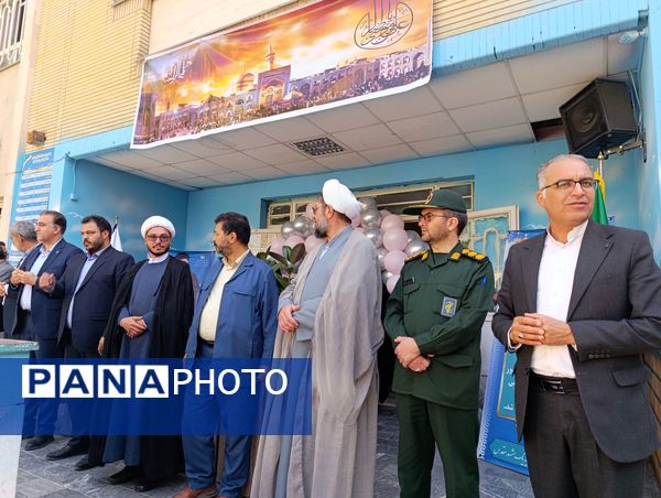 نواختن زنگ سپاس معلم در دبیرستان و دبستان میرزا جعفر سروقد