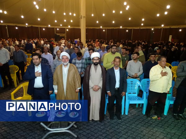 مراسم گرامیداشت روز معلم در شهرستان ورزنه