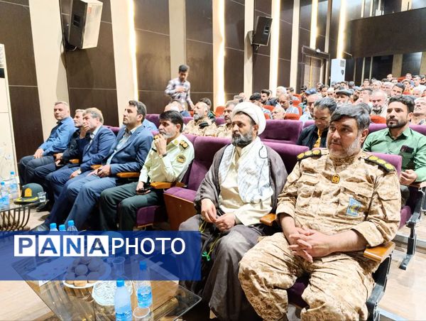 برگزاری همایش جهادگران فاطمی ۵ در شیروان