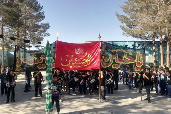 مراسم شهادت حضرت فاطمه زهرا (س) در دبستان شهید محمود فلاحزاده ابرکوه