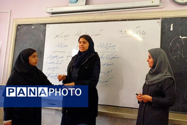 بیست و هفتمین مانور زلزله و ایمنی در دبیرستان مهر نیشابور