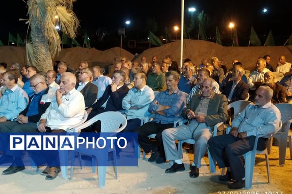 شبی با شاهدان؛ دورهمی پیشکسوتان و رزمندگان دفاع مقدس در قدمگاه شهدا پیشوا