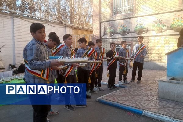 برگزاری جشن پایان ترم اول در دبستان پسرانه آیت الله خامنه ای