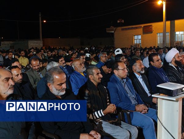 سندرک معطر به عطر شهید گمنام در مراسم یادواره شهدا