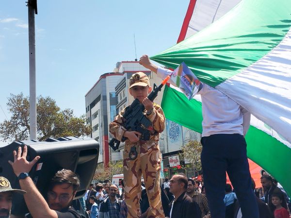 راهپیمایی روز جهانی قدس در مشهد مقدس