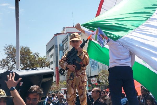 راهپیمایی روز جهانی قدس در مشهد مقدس