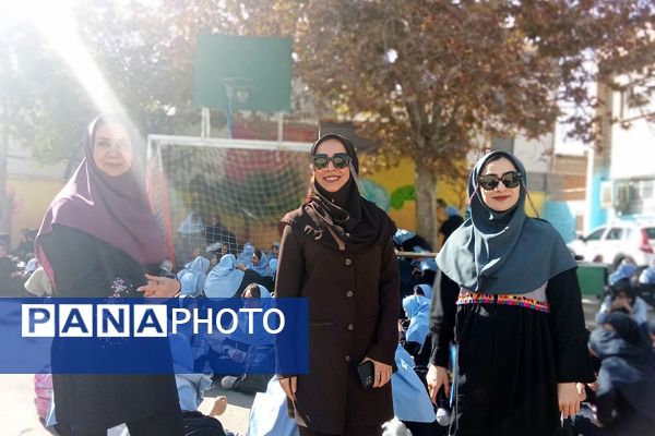 لبخند و شور نوجوانی، نشاط مدارس شهرستان قدس در ۱۳ آبان 
