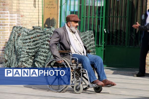 نماز عبادی سیاسی جمعه در هفته بسیج مستضعفین در نیشابور 