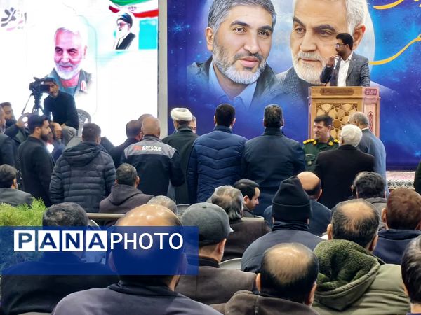 برگزاری ششمین سالگرد شهادت حاج قاسم سلیمانی در گلستان شهدای اصفهان