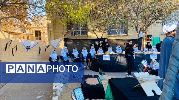 فاطمیه در مدرسه عصمت شهرستان باخرز