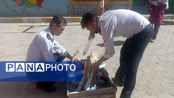 بزرگداشت روز آتش نشانی در دبستان شطیطه۲
