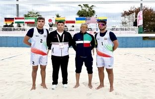 تیم «ب» والیبال ساحلی ایران‌ چشم‌انتظار نبردی سرنوشت‌ساز برای صعود