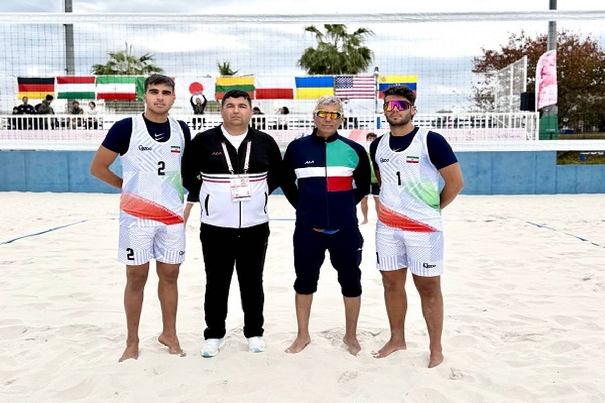 تیم «ب» والیبال ساحلی ایران‌ چشم‌انتظار نبردی سرنوشت‌ساز برای صعود