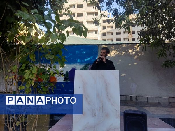 سخنرانی معنوی و مداحی ویژه فاطمیه در مدرسه جاوید