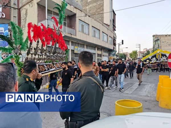 مراسم تاسوعا حسینی در شهرستان فیروزکوه