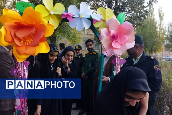 حرکت دختران دیار برف و ایمان بهسوی سرزمین ایثار