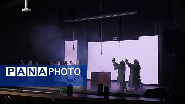 نمایش بزرگ از ابلیس تا صهیون در نیشابور 