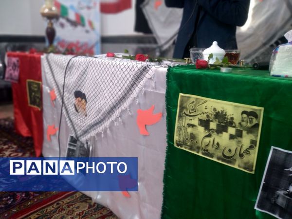 آخرین وداع دانش‌آموزان تبریزی با شهدای گمنام 