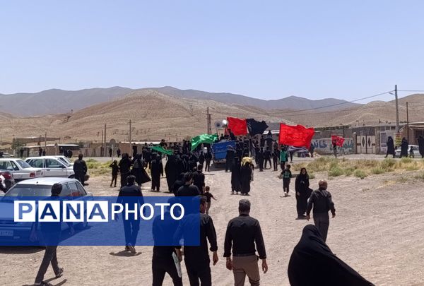 عزاداری سیدالشهدا در روستا نوری 