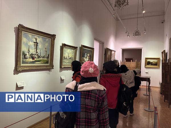 دانش‌آموزان دبیرستان فرزانگان استعداد درخشان ملارد در سفر به دل تاریخ