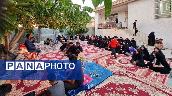 مراسم روضه‌های خانگی در شهرستان مارگون