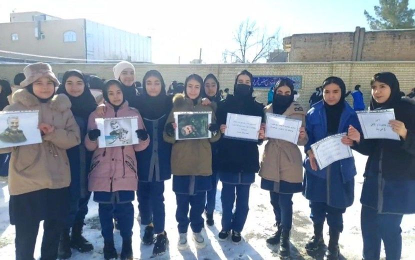 نمایش بصیرت در روز برفی