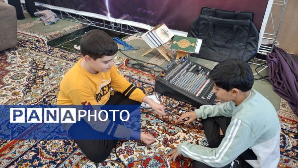 اعتکاف دانش‌‌آموزی شهرستان میناب 