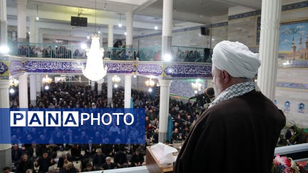 دعای ندبه و راهپیمایی پرشور مردم اسدآباد