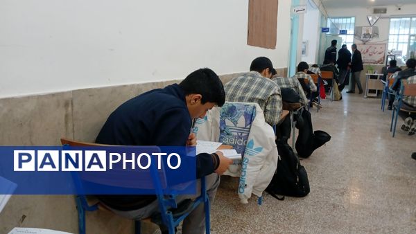 مرحله استانی «آزمون پیشرفت تحصیلی» در دبیرستان نمونه دولتی شهید حاج قاسم سلیمانی شهرستان بن
