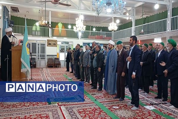 اقامه نماز جمعه در شهر بار نیشابور