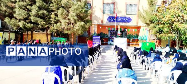 آیین نکوداشت و نواختن زنگ پدافند غیرعامل در شهرستان کلات