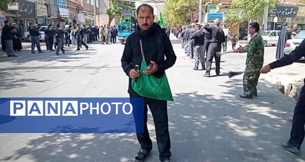 مراسم اربعین حسینی با حضور پرشور مردم باخرز برگزار شد