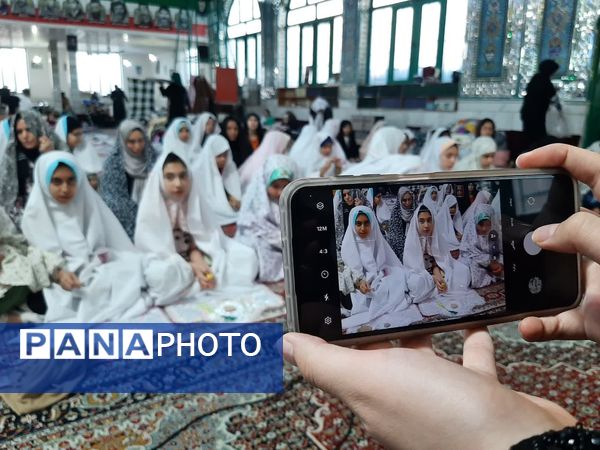 دومین روز از اعتکاف دانش‌آموزی در مسجد امام حسن شهرستان گالیکش