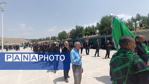مراسم تاسوعای حسینی در آستانه سید سلطان فقیه‌الدین
