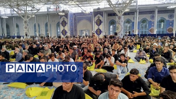 برگزاری مراسم اربعین شهدای جنگ 12 روزه در مصلی کرج 