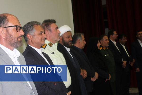 مراسم تودیع و معارفه فرماندار شهرستان فراشبند