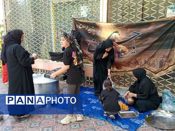 مراسم اربعین حسینی با حضور پرشور مردم باخرز برگزار شد
