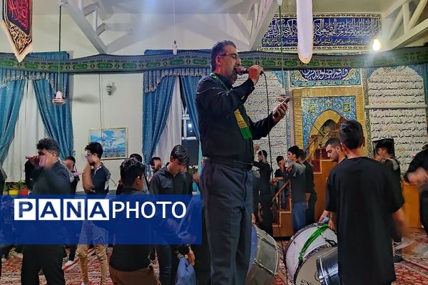 هیئت  زنجیر زنی و عزاداری اباعبدالله الحسین علیه السلام  بار درشب هفتم محرم  