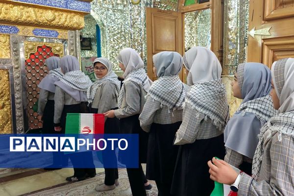 هفته بسیج و غبار روبی مزار شهدای  امامزاده عمادالدین (ع) در شهرستان رباط‌کریم