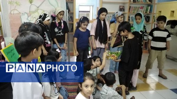 گردهمایی کودکان عاشورایی در کانون پرورش فکری کودکان و نوجوانان حاجی‌‌‌آباد 