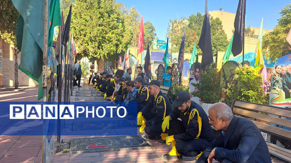 گلباران مزار شهدا در اراک