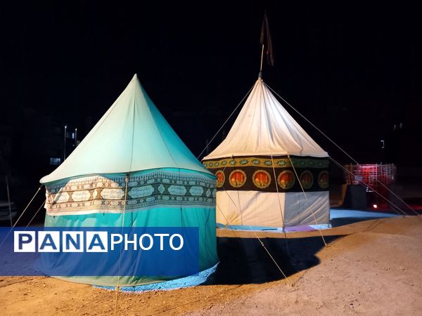 برگزاری مراسم شب تاسوعای حسینی