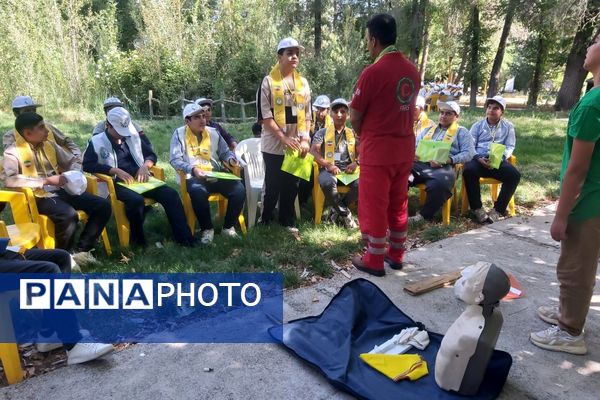 دومین روز از پیش اردوی استانی دوازدهمین اردوی ملی پیشتازان پسر 
