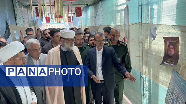 افتتاح نمایشگاه دستاوردهای دادگستری خواف