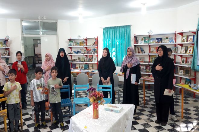 اختتامیه کانون پرورش فکری کودکان و نوجوانان در شهرستان آبدانان 