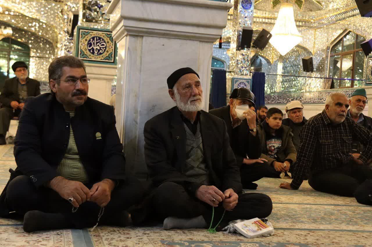 مراسم ایام فاطمیه در امامزاده عباس بن موسی (ع) بجنورد 