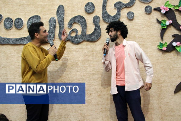 مراسم معنوی اعتکاف دانش‌آموزان پسر یزدی در فهرج